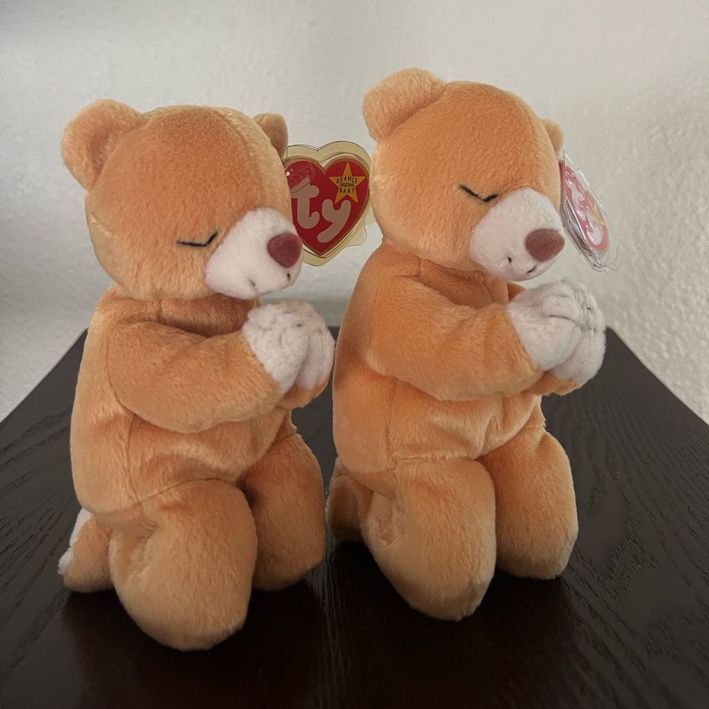 ULTRA RARE PRAYER VINTAGE BEANIE BABY HOPE 1998